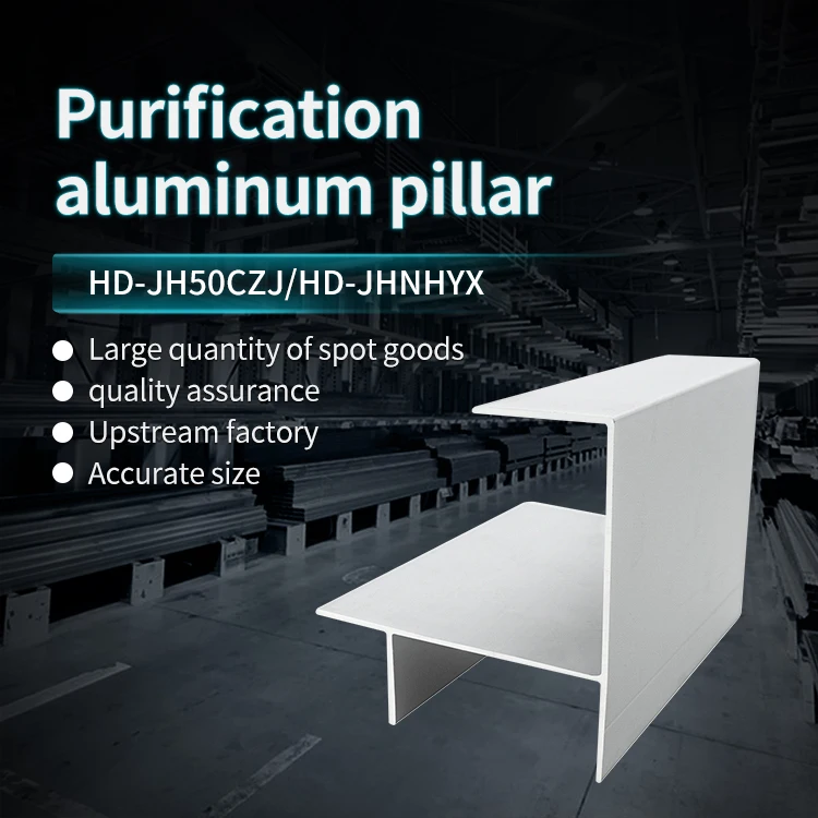 Purification Double Door Frame Aluminum Profile 50 Slot Single Door Cleanroom Color Steel Plate Aluminum Alloy manufacture