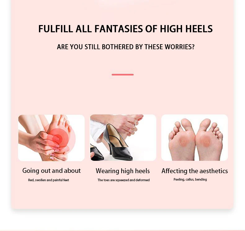 Silicone Sandals Forefoot Pads Anti Slip High Heel Inserts Silicone Sandals Forefoot Pads Anti Slip High Heel Inserts