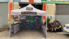 Tent OEM Customized Commercial Trade Exhibition Tent With Side Pavilion Event Tent