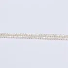 Pearl Necklace Freshwater 4mm Natural White Round Shape Women Pearl For Necklace