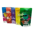 Pouch Mylar Bag Custom Printing Matte Finished Stand Up Ziplock Pouch Mylar Bags