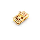 China Bag China Professional Manufacture Custom Made Brand Logo Metal Bag Tags Custom Made