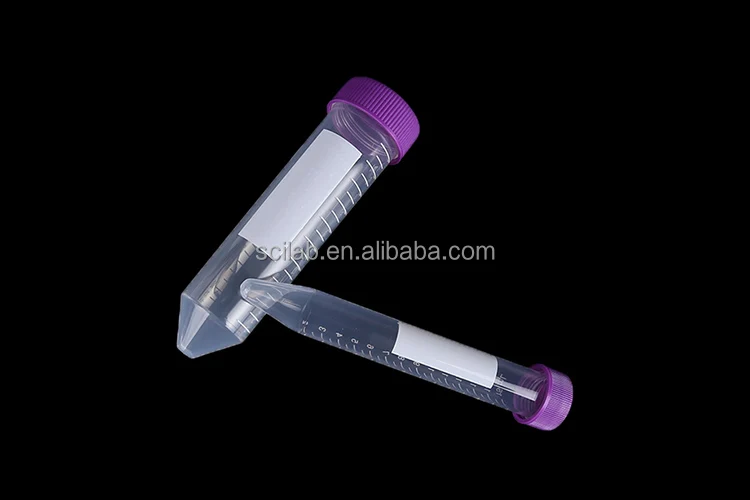 Various Specs 5ml 15ml 50ml Dnase Rnase Free Con Self Stand Pp Tube Lab