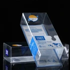 Plastic Custom Transparent Packing Boxes Printed Folding PET Plastic Packaging Box