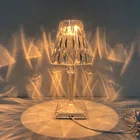 Led Table Modern Luxury Bar Restaurant Hotel Dimmable Crystal Acrylic Led Table Lamp