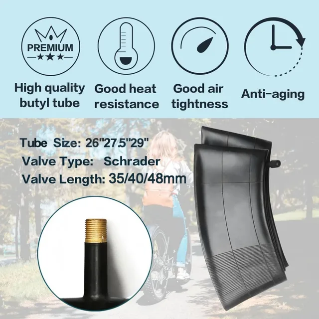 20 Inch Electric Bike Bicycle Inner Tube 20x4.0 20*4.0 Camera Fat Tires for MTB Road Bicycles