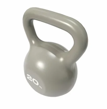 Handle Home Gym Exercise Equipment Kettlebell Bodybuilding 5 10 15 20 lb Cement Kettlebells