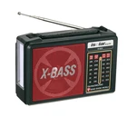 Radio Custom Vintage Retro Rechargeable Stereo Outdoor Mini Usb Home Portable Am Fm Sw Radio With LED Light