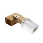 Pen Usb Flash Pen Drive Usb Manufacturer Customized Logo Transparent Stick Pen Drive Usb Flash 1--128GB USB 2.0 3.0