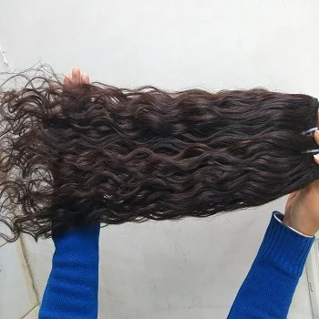 Raw Indian Natural Curly Hair 13"*6" Transparent Swiss Lace Frontal With Natural