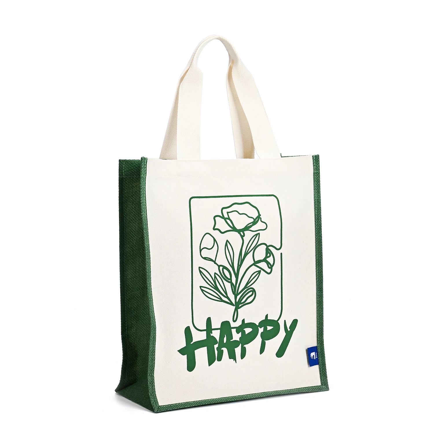 Hot Selling Wholesale Cheap Natural Jute Tote Bag Shopping Bag Burlap Tote Bag Custom logo supplier