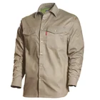 Work Fire Resistant Shirt OEM ODM 7oz FRC Work Shirts 100%Cotton Fire Resistant Work Shirt Wholesale