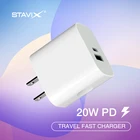 Charger Home Usb Wall Ac Dc Original Pd 20w Charger Home Mobile Phones 4g Multi Fast Charger Cable