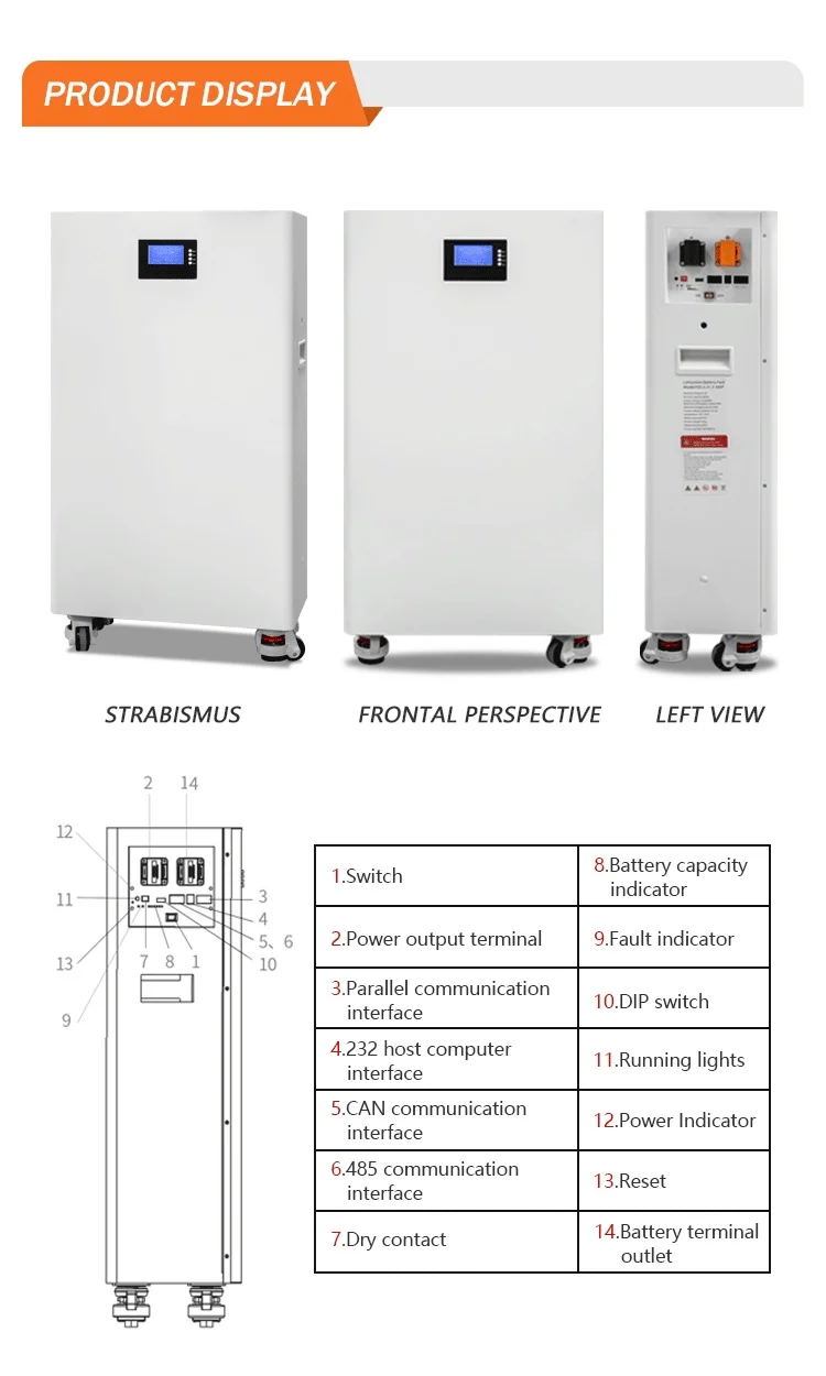 Powerwall Deep Cycle 51.2V 280ah 314Ah Lithium Battery Home Storage15kwh 16kWh Wall Solar System CAN Hybrid Grid BMS details