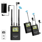 K F Concept Dslr Mic Lavalier Wireless Small Microphone Broadcasting Transmitter And Receiver For Video Camcorder