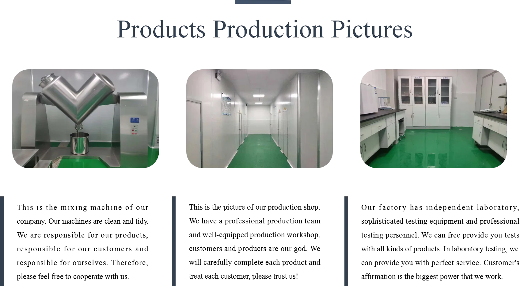 Products Production 2