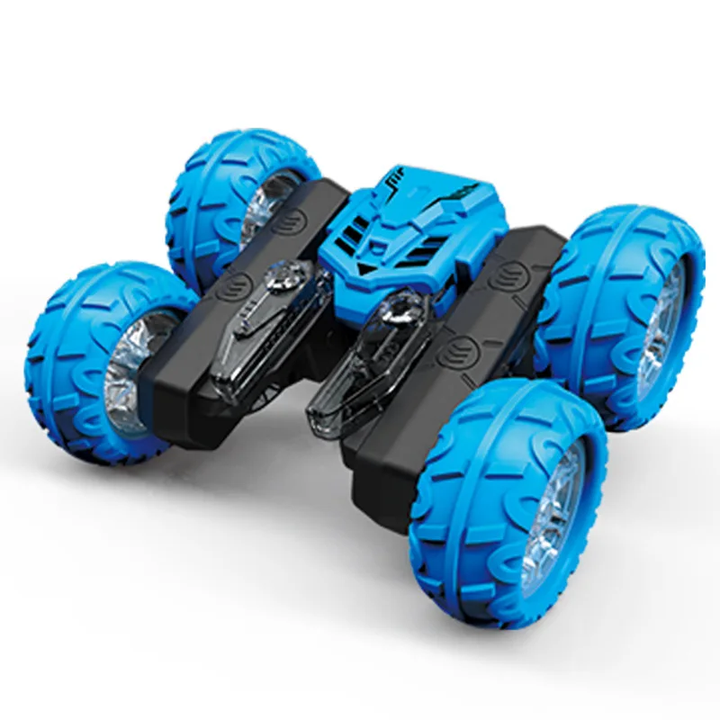 New 2.4g Rc Stunt Car Electric 4wd Rc Cars Hobby Rc Stunt Car With Flashing Led Light for Kids