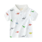 Boy Boys Tops Boy T Shirts For Kids For Boys 100% Cotton T-Shirt Polo Neck Kid Boys Polo Shirt