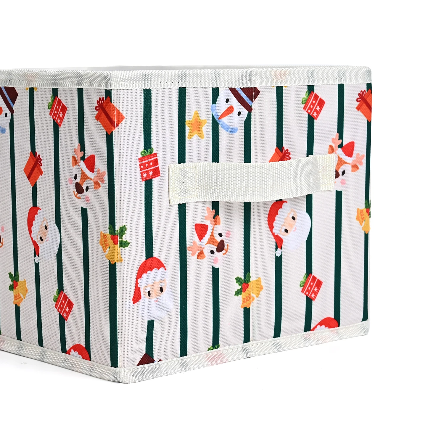 Hot Selling Double Storage Baskets Factory Wholesale Non-Woven Foldable Moisture-Proof Drawstring Organizer for Home Use details