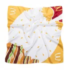 Hand Scarves Print Scarf Hand Made Design Your Own Custom Printed Fashion Custom Silk Scarves With Logo