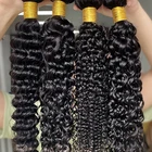 Indian Hair Bundle Bundles Unprocessed Virgin Remy Brazilian Indian Human Hair Bundle Color Water Wave Hair Bundles