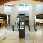 Standing Light Box Shopping Mall Wayfinding Free Standing Advertising Light Box Signage