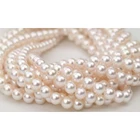 High quality natural pearl round strand white for wholesale