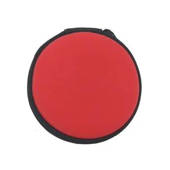 Popular red small circle Other uses storage bag PU material factory custom storage bag portable