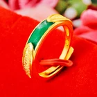 Rings Jewellery Ring Portable Premium Durable Material Copper Customed Gold Rings Jewellery Copper Ring
