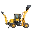 Backhoe Loader Hydraulic Pump Compact Loader And Backhoe Articulated Backhoe Loader