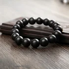 Jewelry Charm 2021 New Custom Fashion Products Lucky Jewelry Charm Mens Blackbead Bracelet