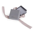 Package Fashion Silk Ribbon High Quality Custom Printing Retail Recyclable Cosmetic Paper Box Package