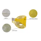 Soft Plush Fabric Mask High Quality Reusable Hot Cold Compress Sleeping Gel Face Mask