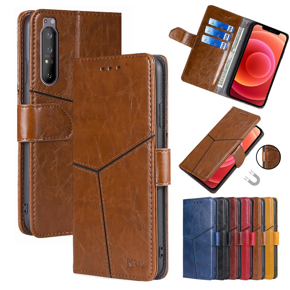 adviseren plakband pen High Protect Custom Logo Leather Wallet Case For Xperia 5ii 10 Ii Pu Tpu 3  In 1 Phone Cover For Sony L4/3/2/1 Z6 Z5 Flip Case - Buy Magentic Wallet  Case,Leather Phone
