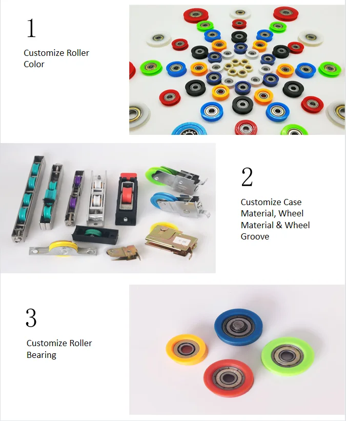 Adjustable Heavy Duty Stainless Steel Double Wheels Sliding Window Roller with 2 Year Warranty and Customizable Size