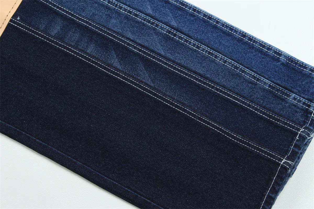 12.5 oz 100% Cotton Rigid Denim Fabric with 3/1 Right Hand Twill Weave for Jeans 70/71" Width