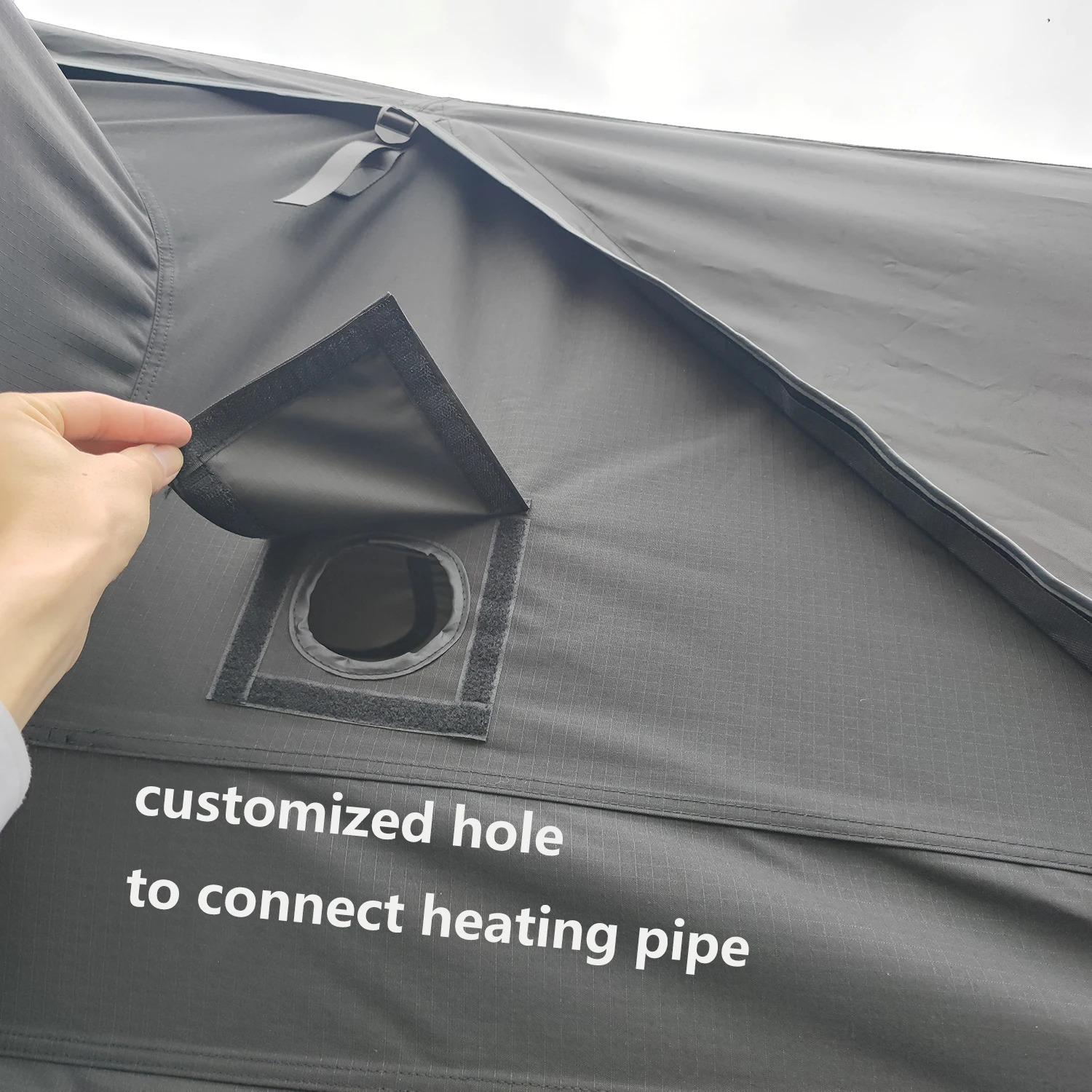 3-4 Person 1.9M Width Hard Shell Roof Top Tent with 320G Polyester for Outdoor Camping