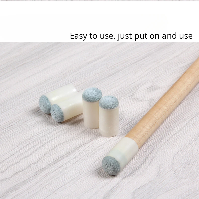 100 Slip On Pool Cue Tips Slipon Cue Tip Replacement Billiard