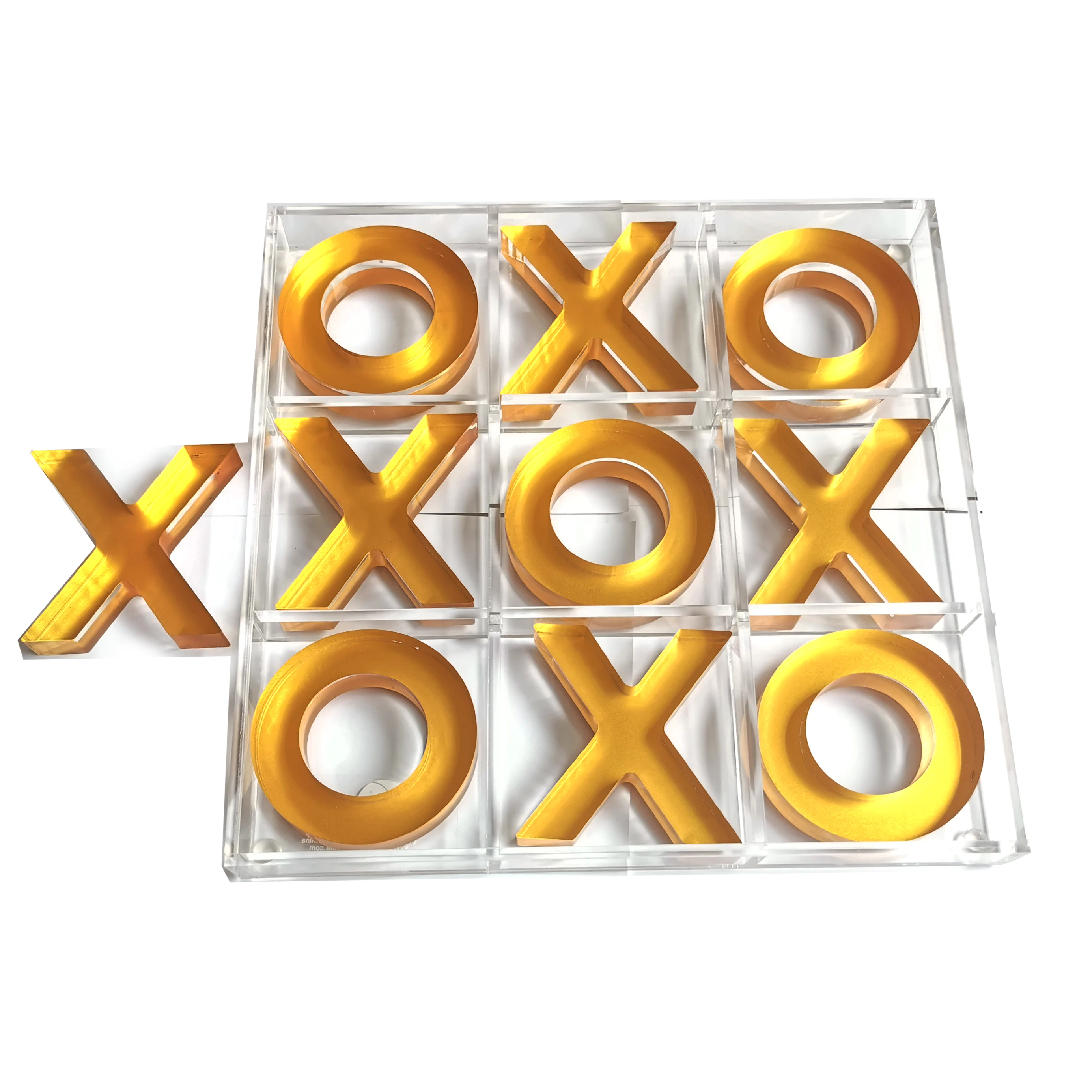 Gold Premium Solid Acrylic Tic-tac-toe Set Board Game Luxe Xoxo Game,Acrylic  Tic Tac Toe Set,Marble Chess Set - Buy Acrylic Xoxo Game,Acrylic Tic Tac  Toe Set,Marble Chess Set Product on Alibaba.com