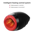 Adult Supplies Silicone Heated Blow Job Men Throat Masturbating Adult Sex Toys
