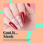 Finish Harmless Ingredients Matte Finish Top Transparent Nail Polish