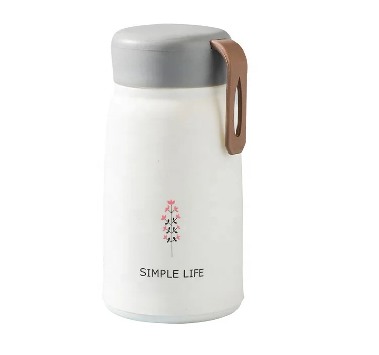 Top Sale BPA-Free Portable Cute Glass Bottle Plastic Double Layer Thermos Nice Vacuum Flask Designer Brand