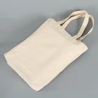 Bags Bag Cotton Custom Print Logo Cheap Reusable Shopping Bags Plain White Blank Canvas Bag Cotton Canvas Tote Pouch Bag