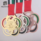 Metal Medal Metal Customize Logo Printing UAE Mohammed Bir Zayed Summer Program Metal Medal Hanger