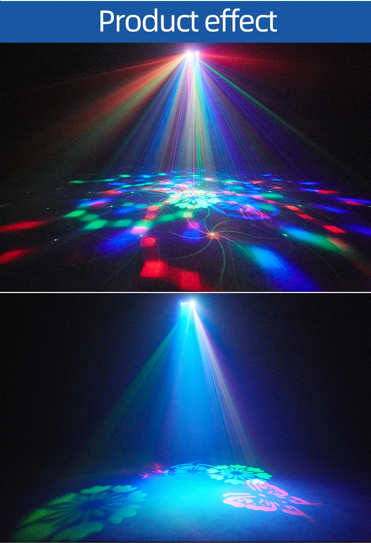 With Remote Control Portable LED Stage Lights for Festive Ambience & Parties for Dance Floor Decorations