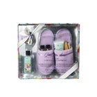 Bath Set Wholesale Luxury Valentine's Day Lavender Bath Supplies Set Accessory Organic Women Bath Gift Set