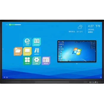 Multi Touch Screen Monitor Flat Panel 49" 55" 65" 70" 75" 82" 85" 86" 98" 100" 110" inch 4K Smart Interactive Whiteboard