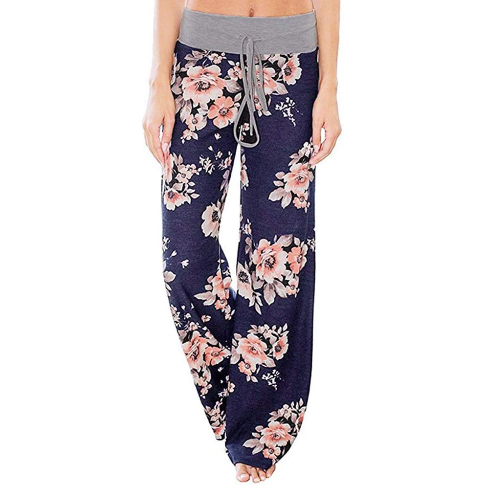Spandex Polyester Casual Loose Pant 