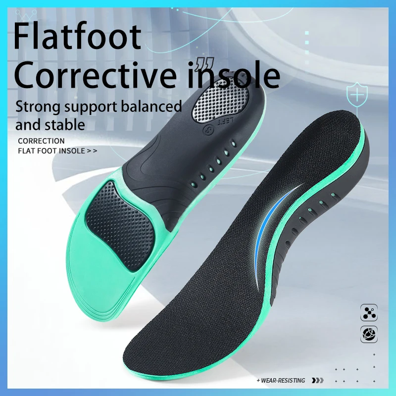 Strephexopodia Insoles Arch Support Pad for Correcting Flat Feet Supportive Inserts for Transverse Arch Collapse Valgus Pedis Strephexopodia Insoles Arch Support Pad for Correcting Flat Feet Supportive Inserts for Transverse Arch Collapse Valgus Pedis