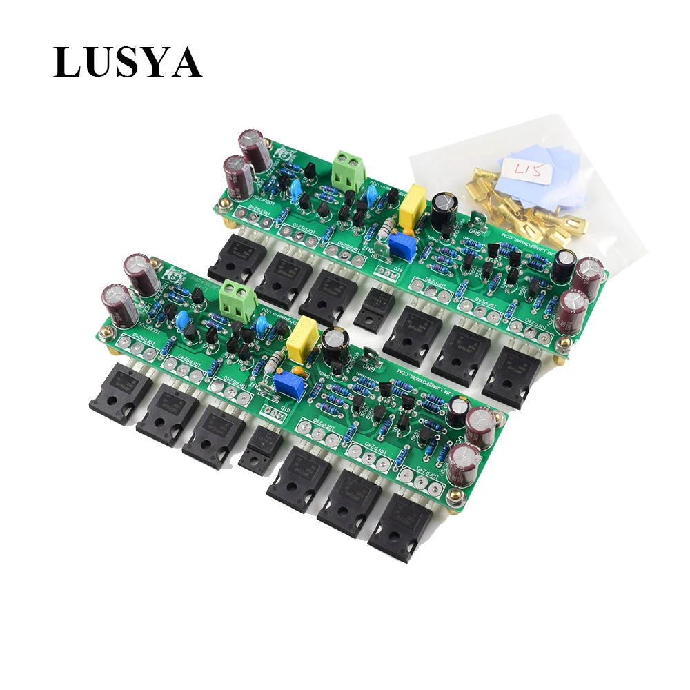 1pair L15 Mosfet Stereo Amplifier Board 2-channel Amp 300w 8r Class Ab ...